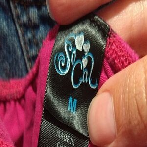 Rare Vintage So Cal Pink Maxi Dress With Brass Knuckles